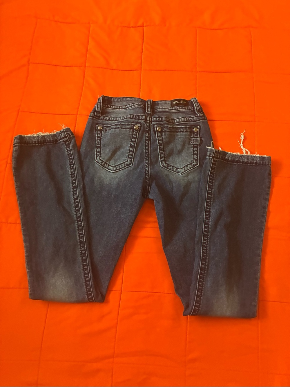 Miss Me Jeans Womens 26 Los Angeles Heaven Bootcut Blue